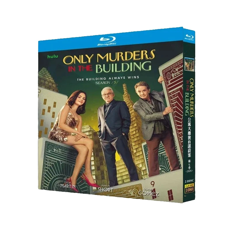 Only Murders in the Building Season 5 (2025): BD 2-Disc All Region New Box Set Blu-ray Disc