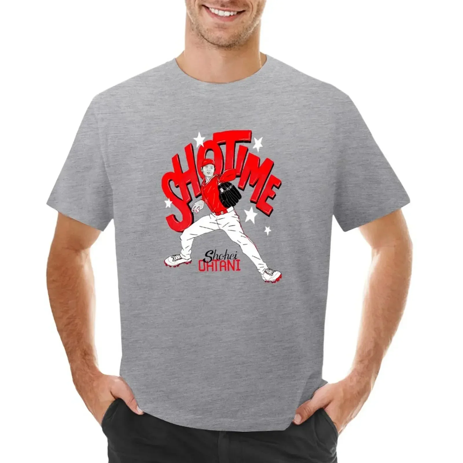 Shohei Ohtani T-Shirt graphic shirts for a boy man t shirt blacks Men's t shirts