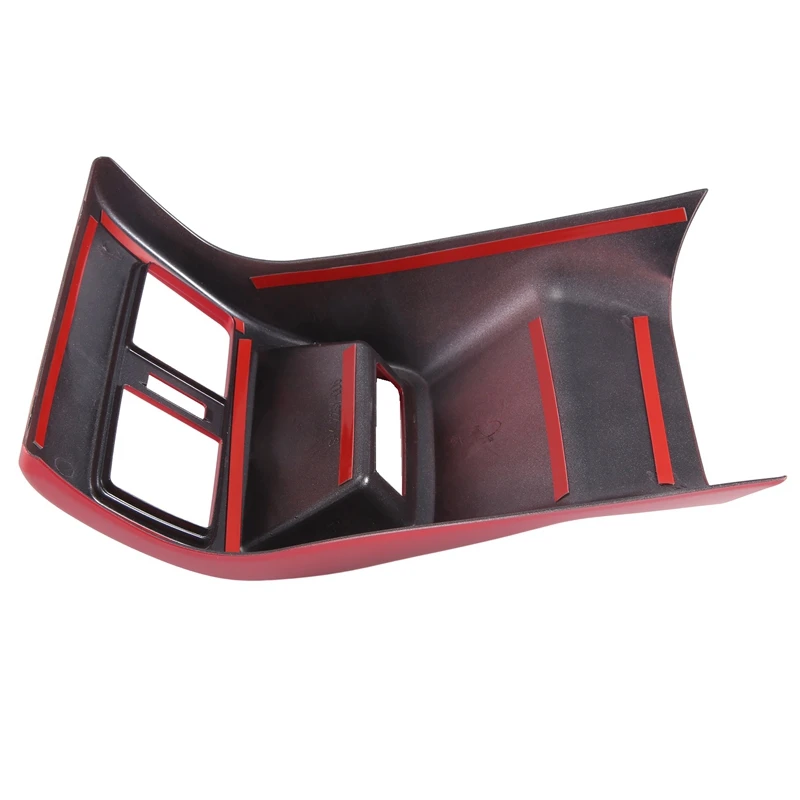 Rear Air Outlet Vent Panel Cover Trim Decor For Honda Civic 11Th 2022 2023 Red Interior Spare Parts Accessories