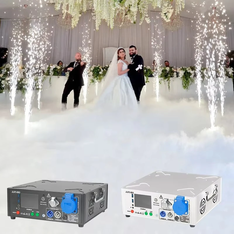 

Portable Rechargeable Battery Power Base Pack for Sparkler Firework Cold Spark Machine