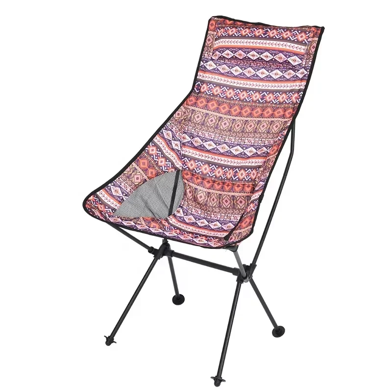 for BSCI Factory Customization Modern High-Back Ultralight Eco-Friendly Fabric Folding Chair