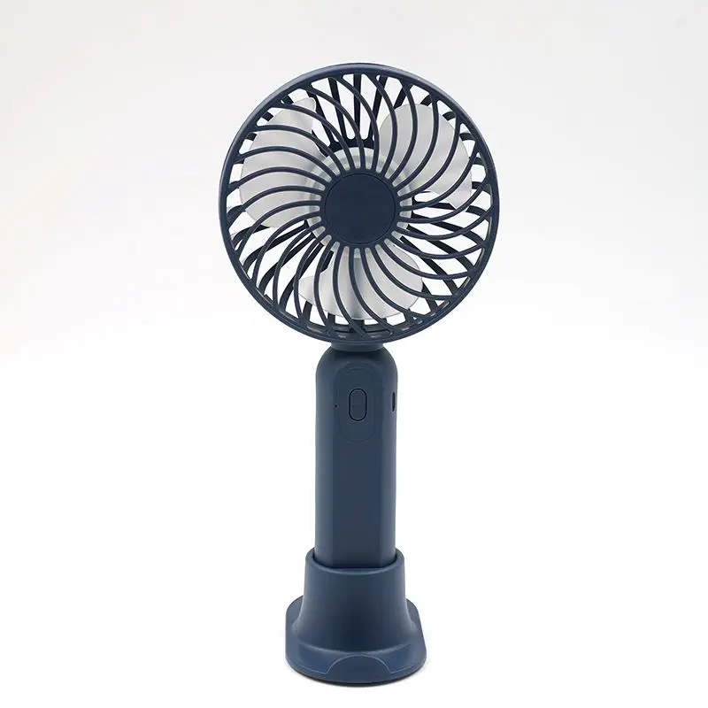 

Mini Brushless Motor USB Rechargeable Portable Handheld Mini Electric Fan With Phone Holder