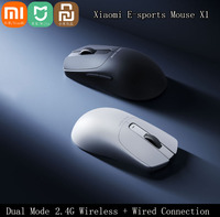 Xiaomi Mi X1 Wired Wireless 2.4G Gaming 26000DPI Mouse Dual 8K Mechanical Lightweight Custom Settings TTC Esports Micro Switch