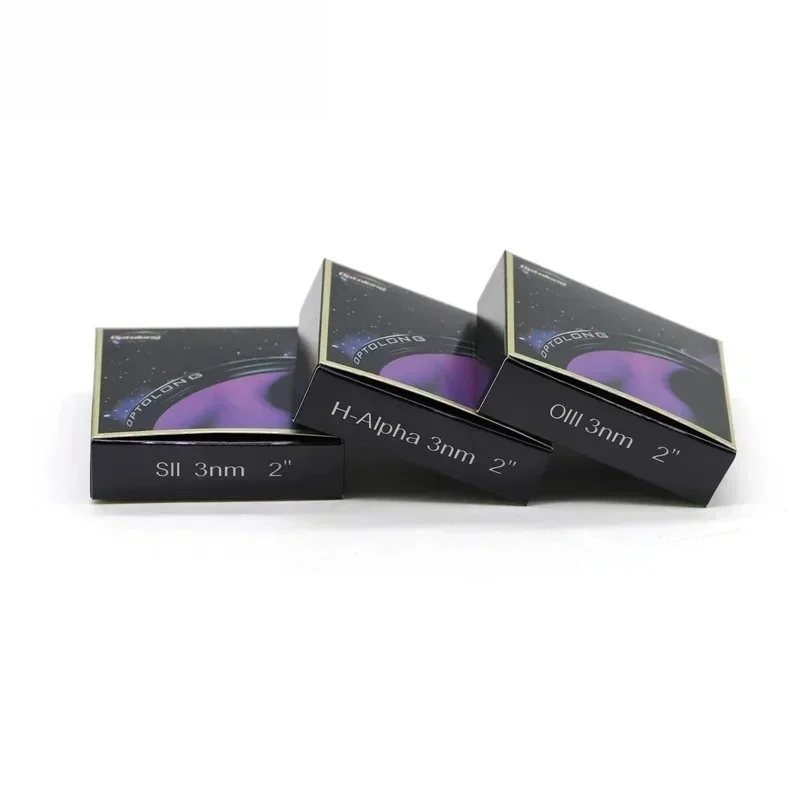 [Spot Sale] New 2021 Optolong SHO-3nm Narrowband Filters Kit SII3nm, H-Alpha3nm, OIII3nm 2inch
