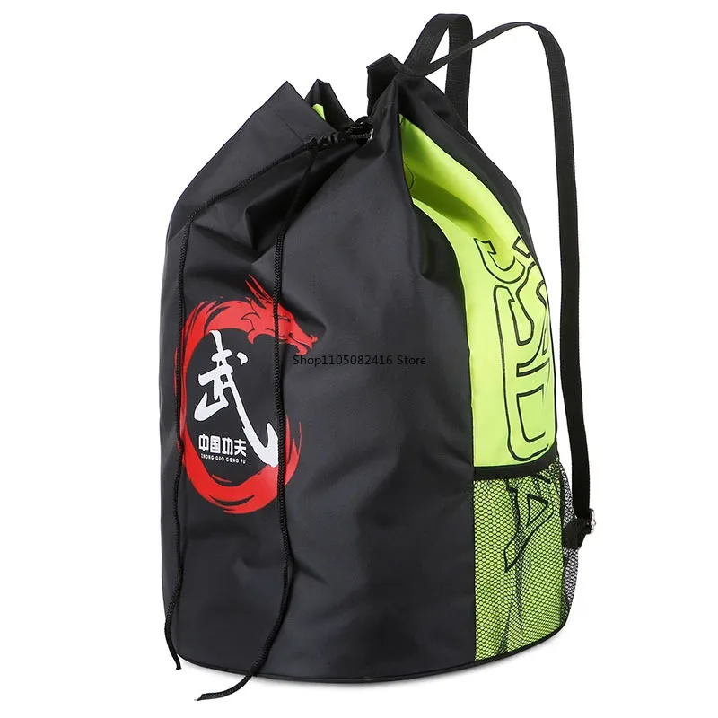 

Профессиональная сумка для тхэквондо, боксерский рюкзак из ткани Оксфорд, спортивная спортивная сумка для боевых искусств, бокс, большая вместительная веревочная сумка