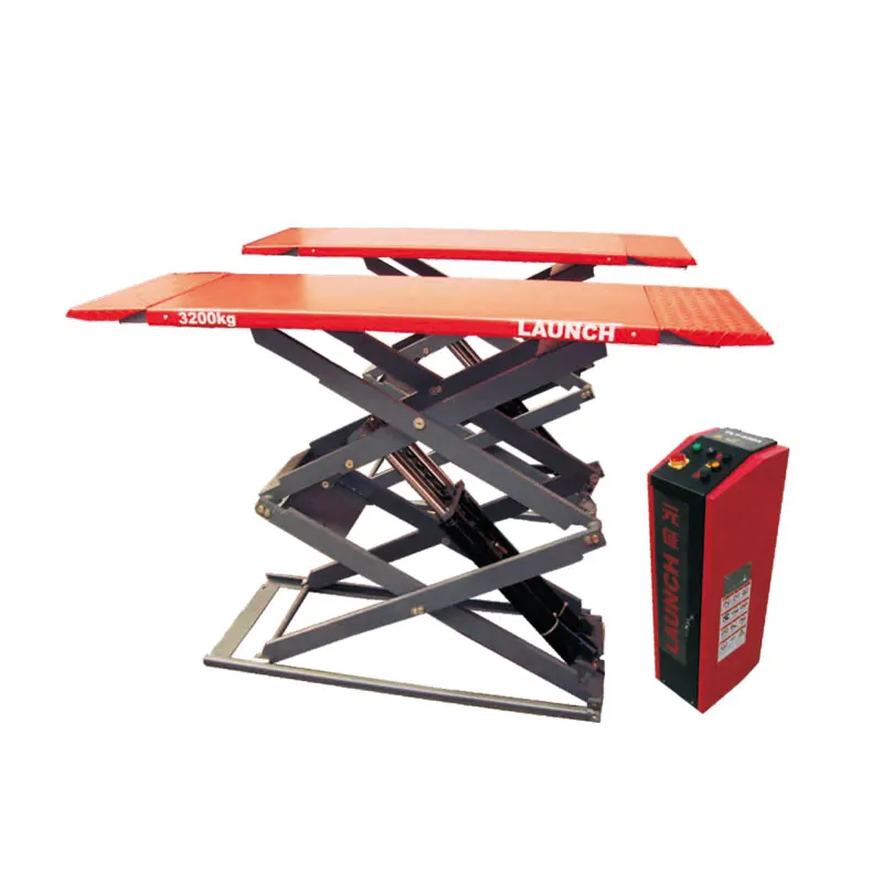 CE Certified TLT63AF Lunch 4 / 4.5 Ton Mini Electric Hydraulic Garage Scissor Car Lift Motorcycle Platform Portable Scissor Lif