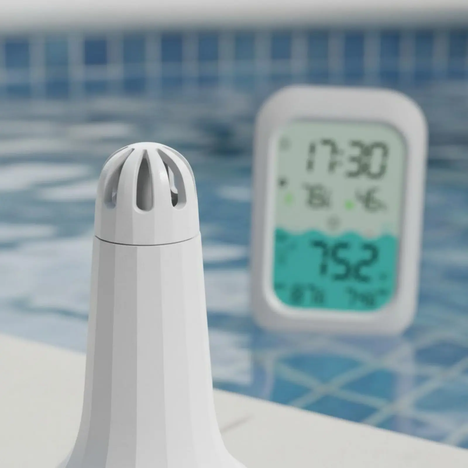 

Wireless Pool Thermometer Waterproof Wireless Pool Temperature Monitor Floating Digital Thermometer Accurate for Pond, Aquarium