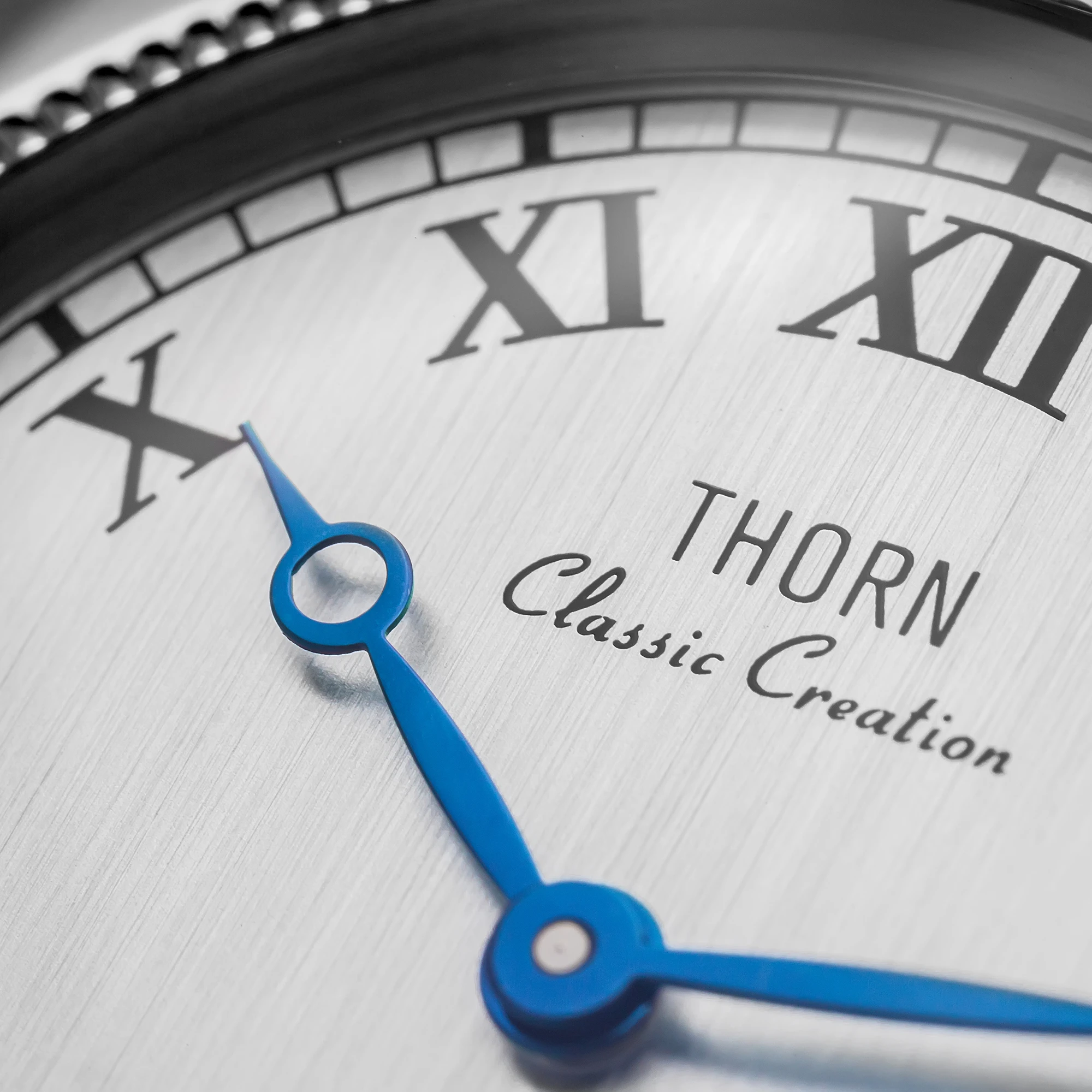 【T002】THORN-Uhr im klassischen Oyster-Stil, antike, kissenförmige Uhr im Retro-Stil, Paaruhr für Herren und Damen – Detail 34
