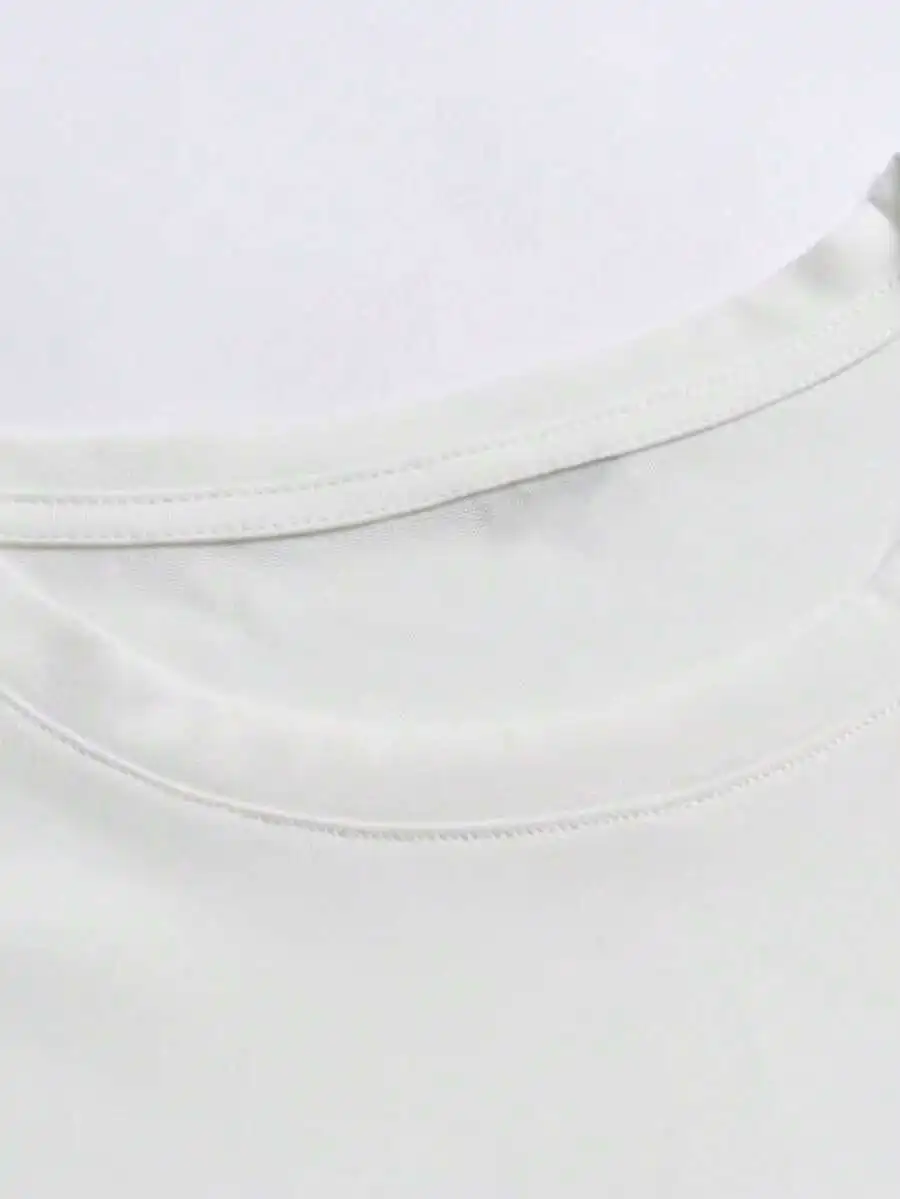 

Women White Graphic T-Shirt Short Sleeve Crew Neck Regular Fit Casual Tee Breathable Summer Top