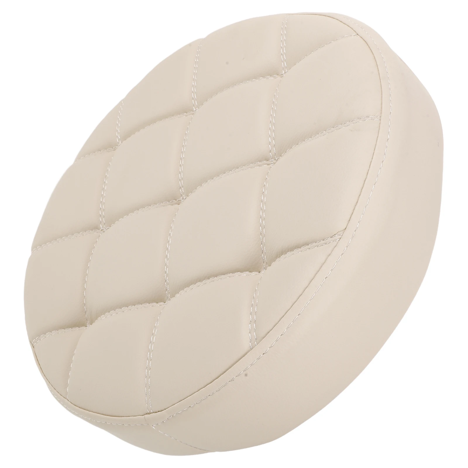 

Round Chair Seating Accessories Pu Foam Wood Material Height Adjustable Bar Stool Replacement White Banquet Easy Clean Longtime