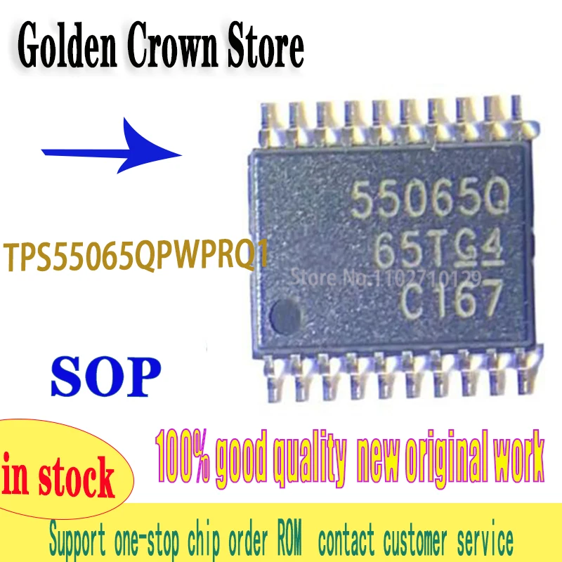 

1~10PCS/LOT TPS55065QPWPRQ1 TSSOP20 55065Q Chipset New original IN STOCK