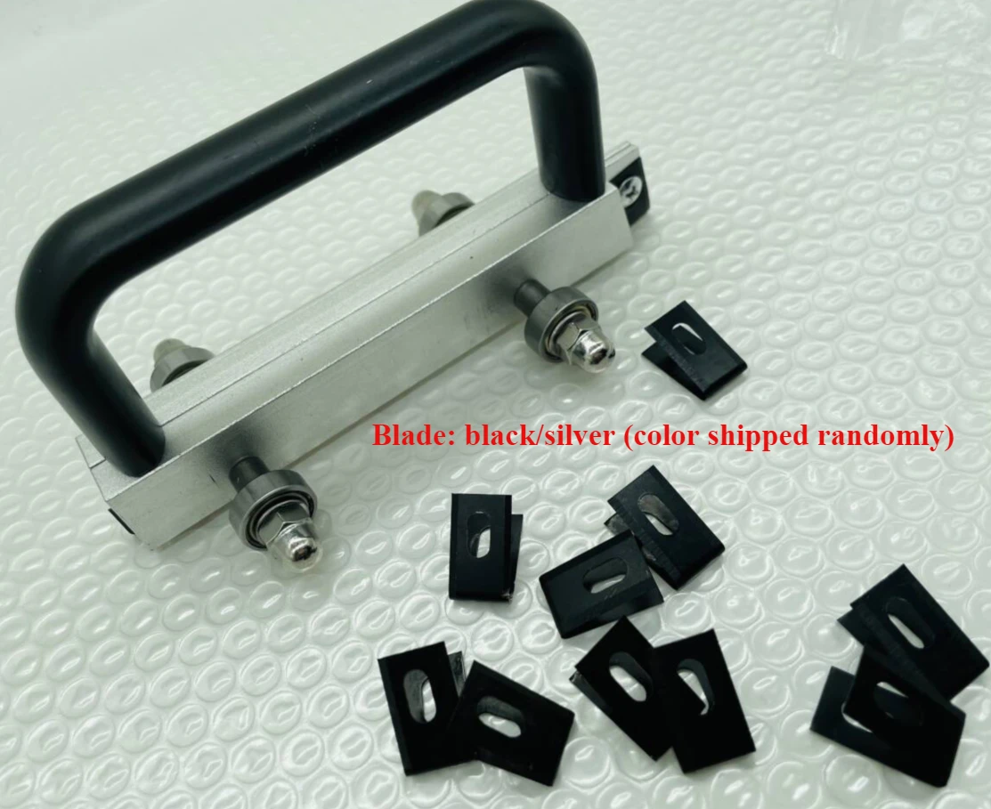 PVC Plastic Roll Sports Floor Groove Cutter Wheel Slotted Manual Slotting Knife Vinyl Floor Groover Construction Tools