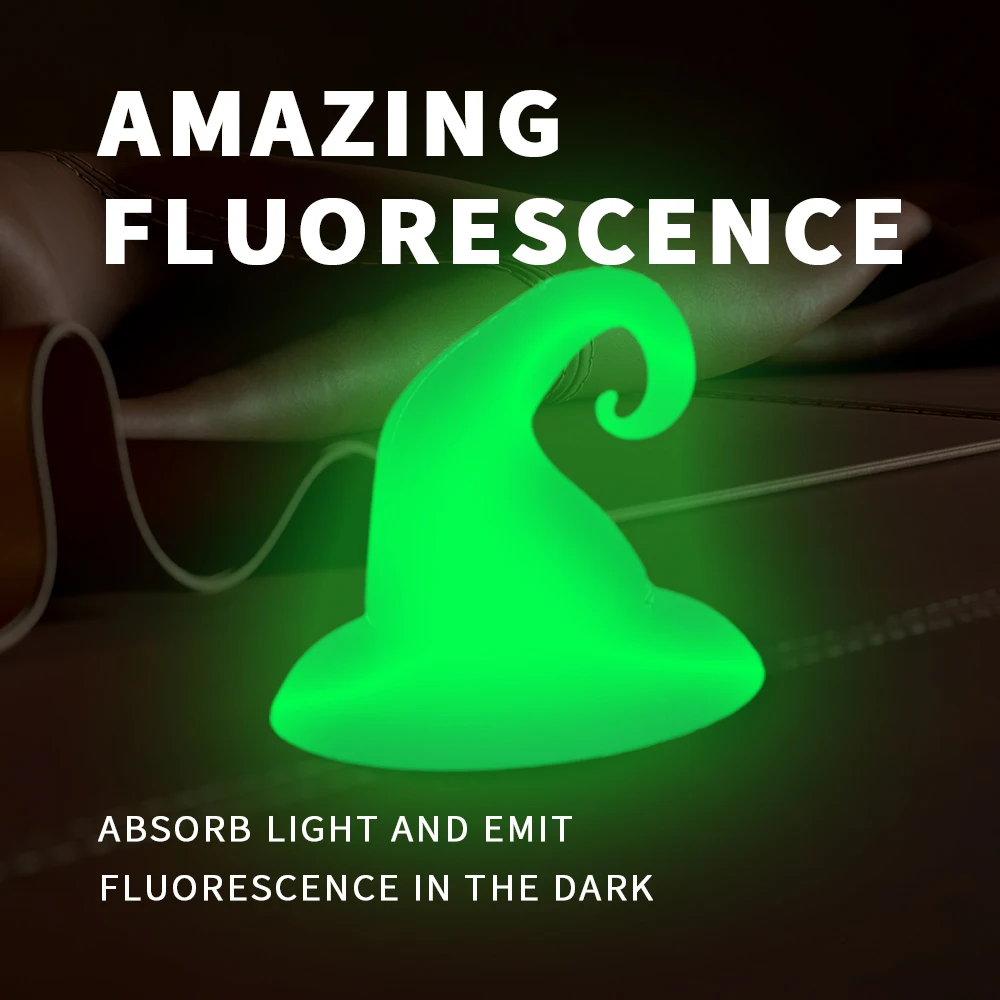 3D Fluorescent And Vibrating flash Wizard Hat - For Beach Bags,Shoes For Women,For Crocs,Gifts For Children