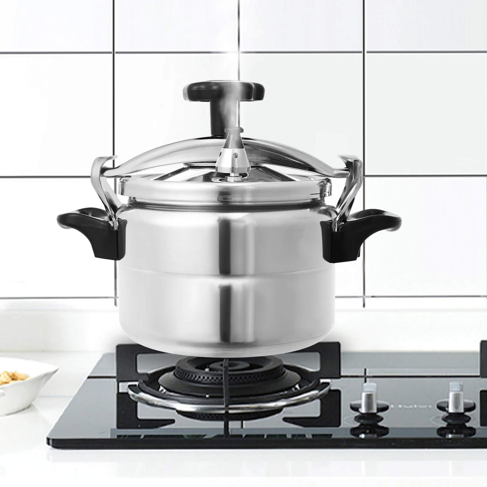 وعاء الضغط العالي من الألومنيوم، طنجرة الضغط، علبة الضغط السميكة، أجهزة طبخ الضغط العالي العائلية