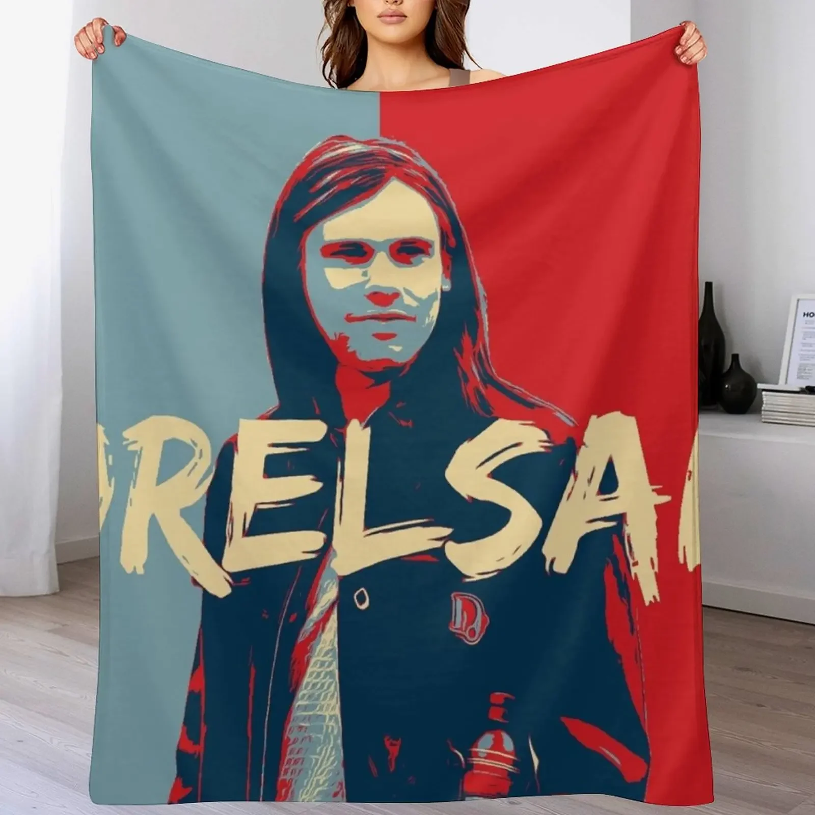 

Orelsan Throw Blanket Multi Use Warm Blanket for Living Room Bedroom