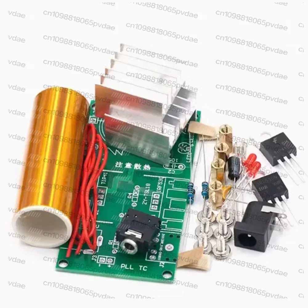 20/30/40cm High Volt Electric Arc Music Telsa Coil Induction Diy Toy Musical Telsa Coil LED Spark Plug Ignition Coil
