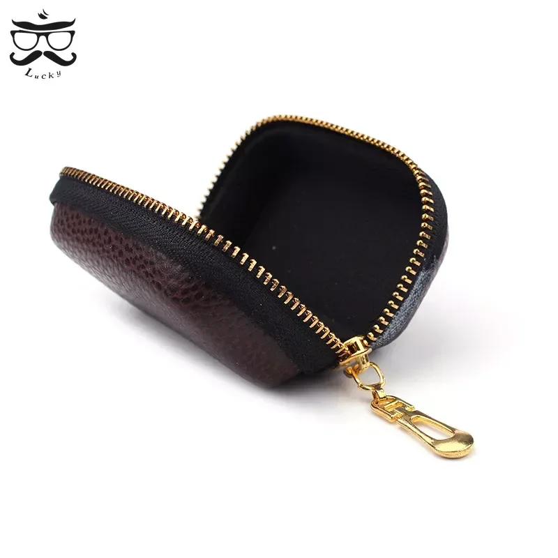 Foldable Reading Glasses Case Men Women Glass Resin Presbyopic Glasses Folding Storage Box PU Folding Reading Glasses Case