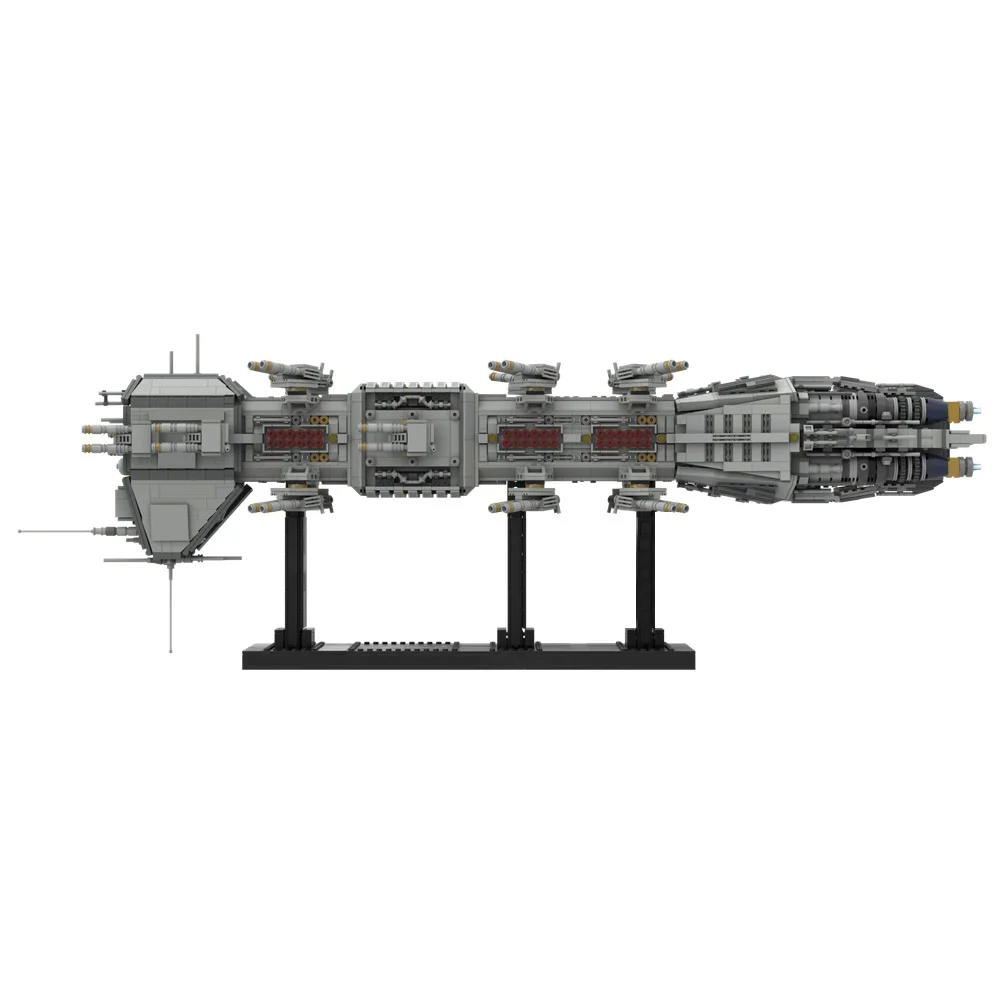 

MOC-211971 Дредноут класса NOVA от Вавилона 5, строительные блоки космического корабля