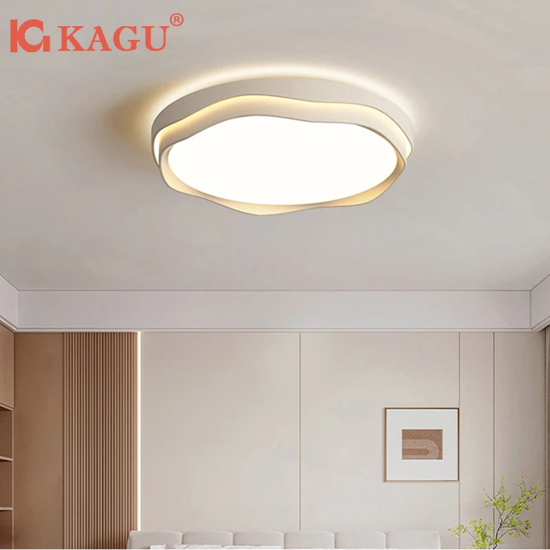 

KAGU Modern LED Ceiling Lights For Living Room Bedroom Dining Room Dimmable Lamp Indoor Round Sqaure Fixtures