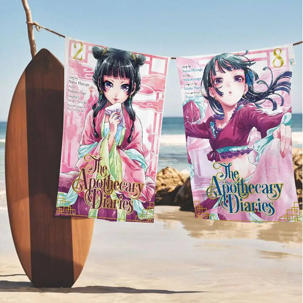 The Apothecary Diaries Anime Microfiber Beach Towel Absorbent Quick dry Soft Yoga Swimming Resort Mountain Climbing Towel