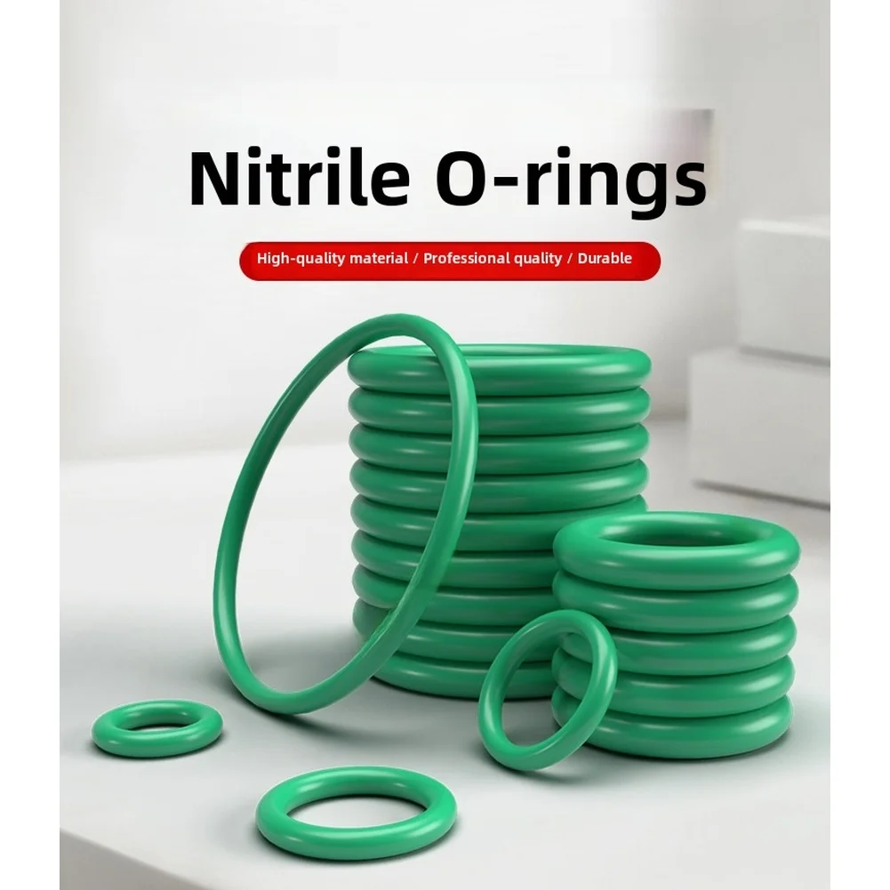 595 Pcs O Ring Set Nitrile Butadiene Rubber 36 Sizes for Plumbing Faucet Car Seals AC Hydraulic System Repairs
