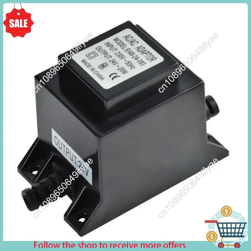 

Y67A-20W-AC24V Тороидальный трансформатор Водонепроницаемый трансформатор 220 В до 24 В для преобразования напряжения, ламп