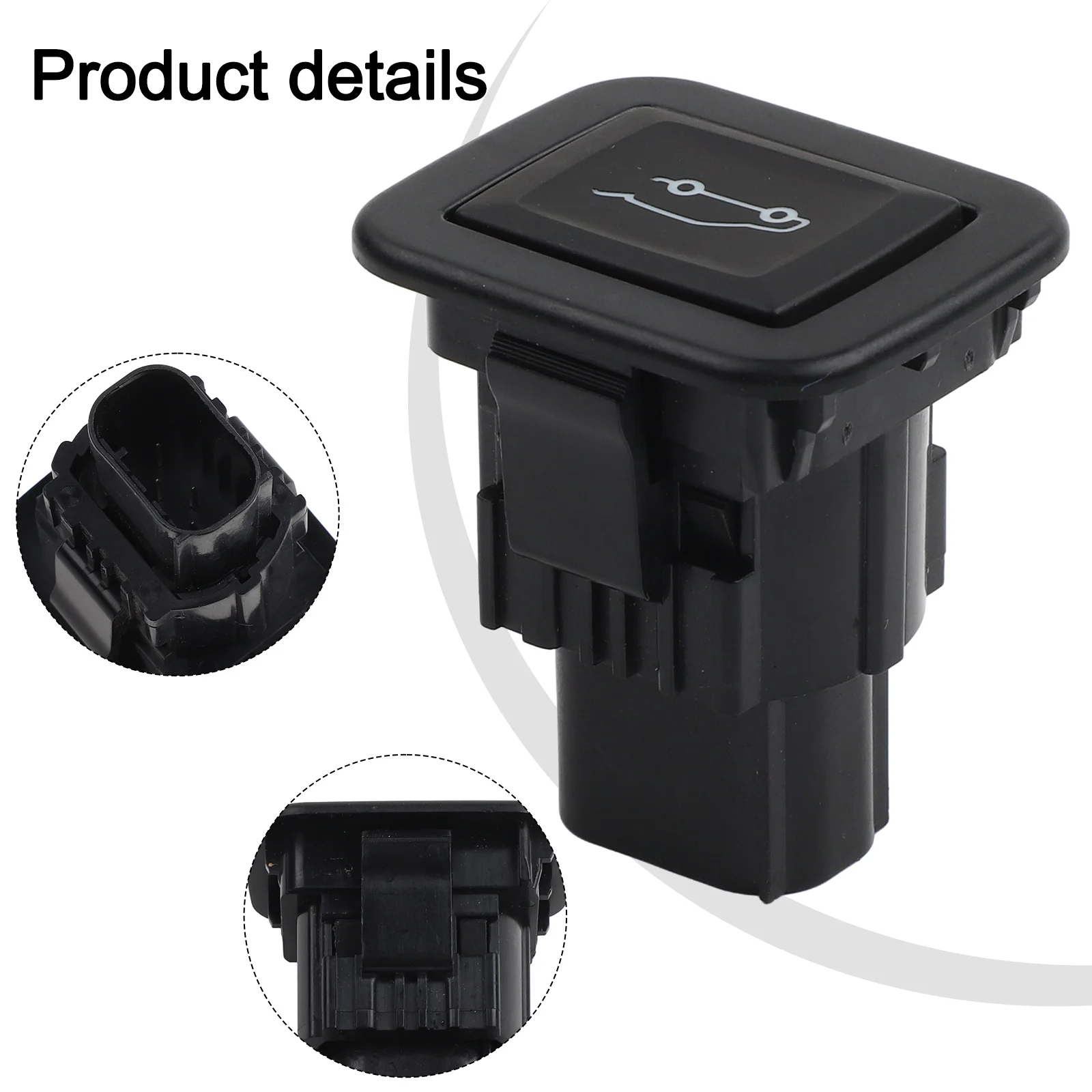 

OEM Tailgate Switch Tailgate Boot Lock Switch Vehicle Electrical System Integration Enhanced Trunk Accessibility