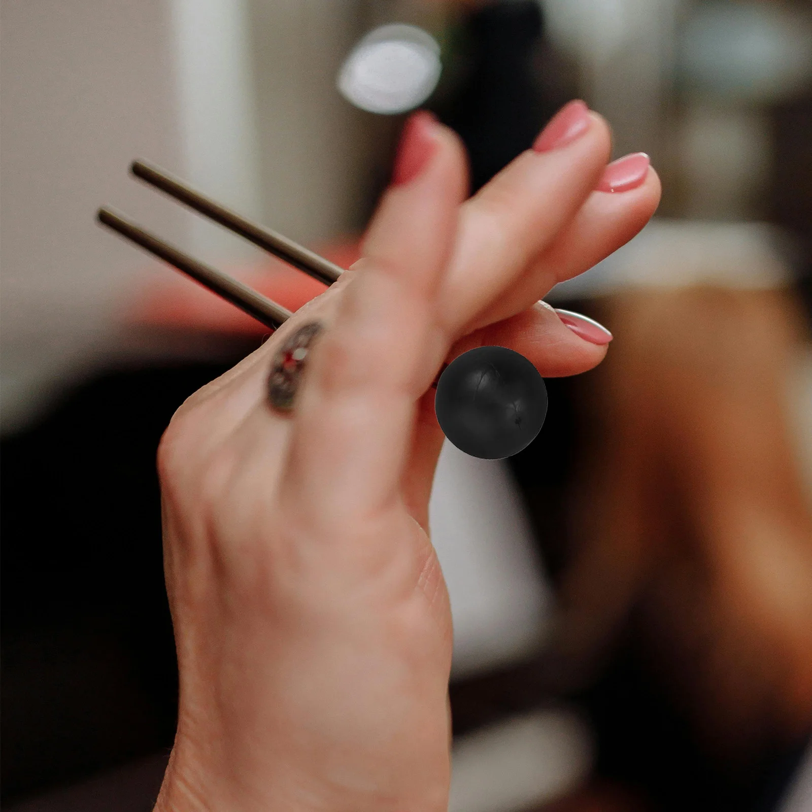 

2pcs Rubber Fork Holder Base For Sound Therapy Healing Chakra Balancing Meditation Forks Accessories Lightweight Durable Stable