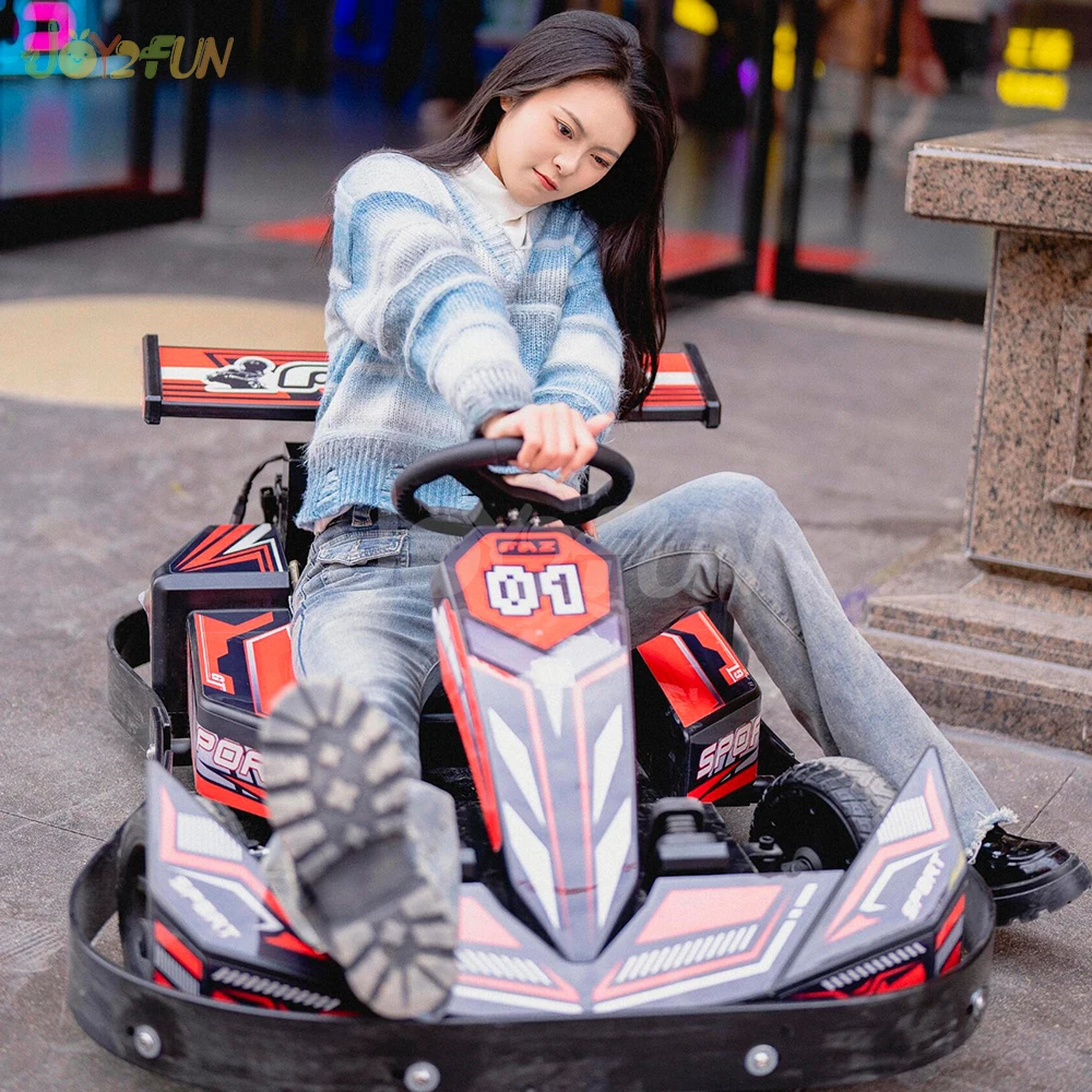 الجملة نمط جديد سباق الذهاب الكهربائية للأطفال داخلي في الهواء الطلق استخدام أعلى سرعة الكهربائية الذهاب عربة مراكز التسوق البلاستيكية