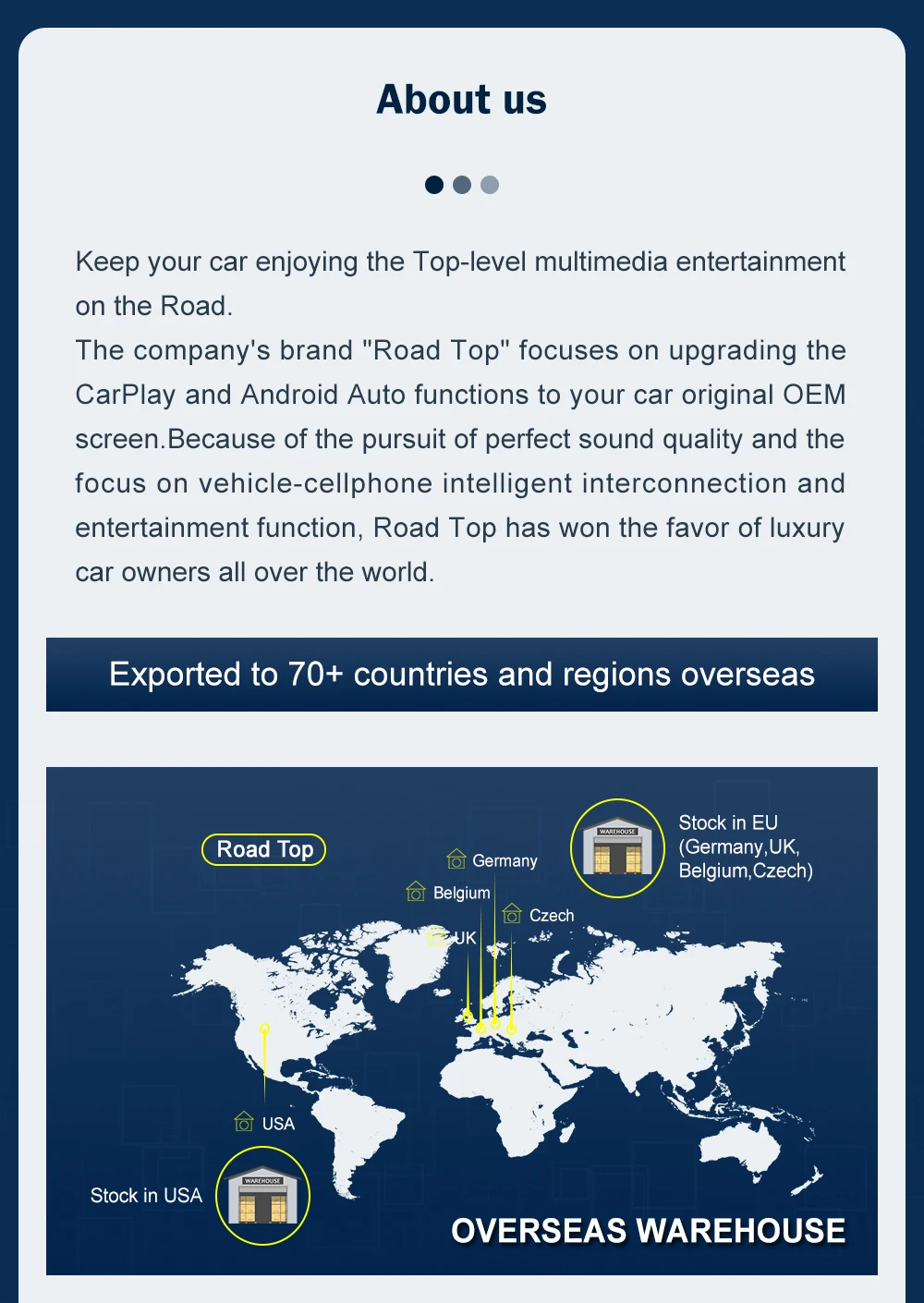 Road Top Kabelloses CarPlay für Porsche Macan Cayman Cayenne Panamera PCM3.1 Android Auto Mirror Link AirPlay Auto-Zubehör – Detail 17