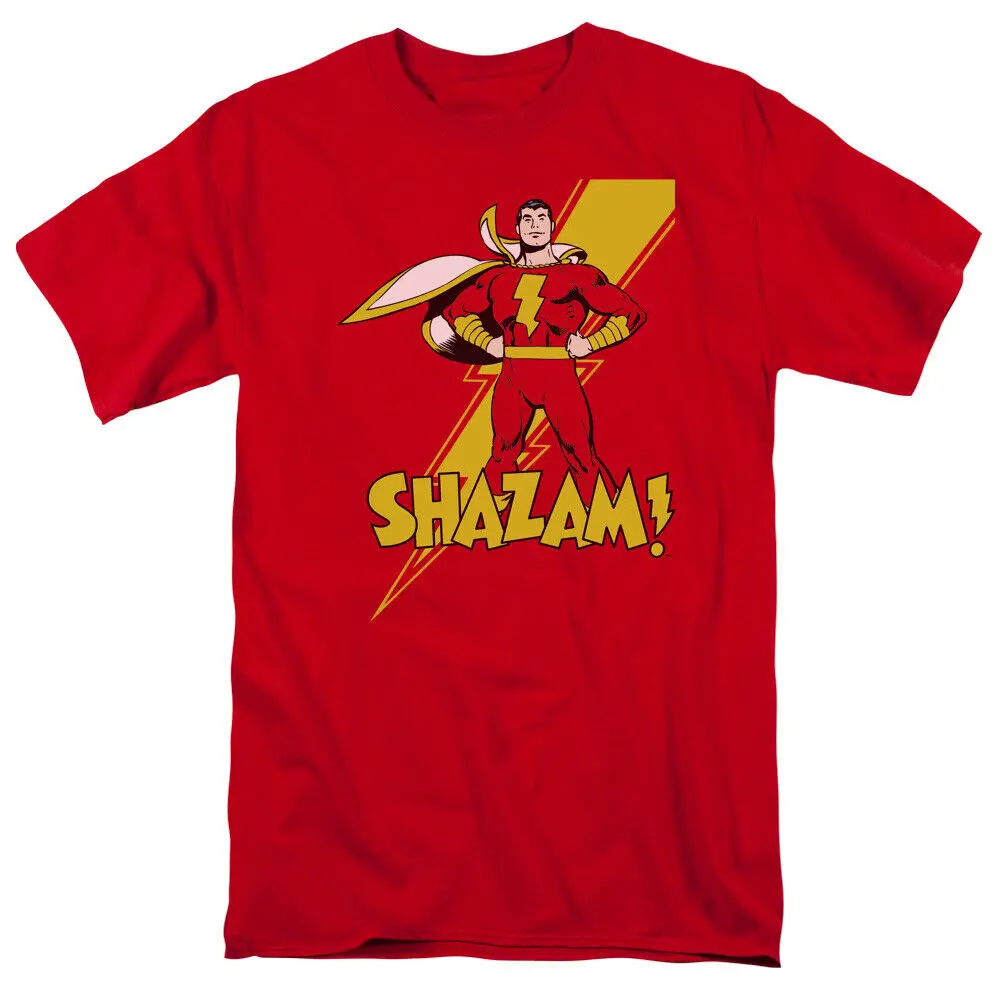 Shazam Classic Licensed Adult T Shirt