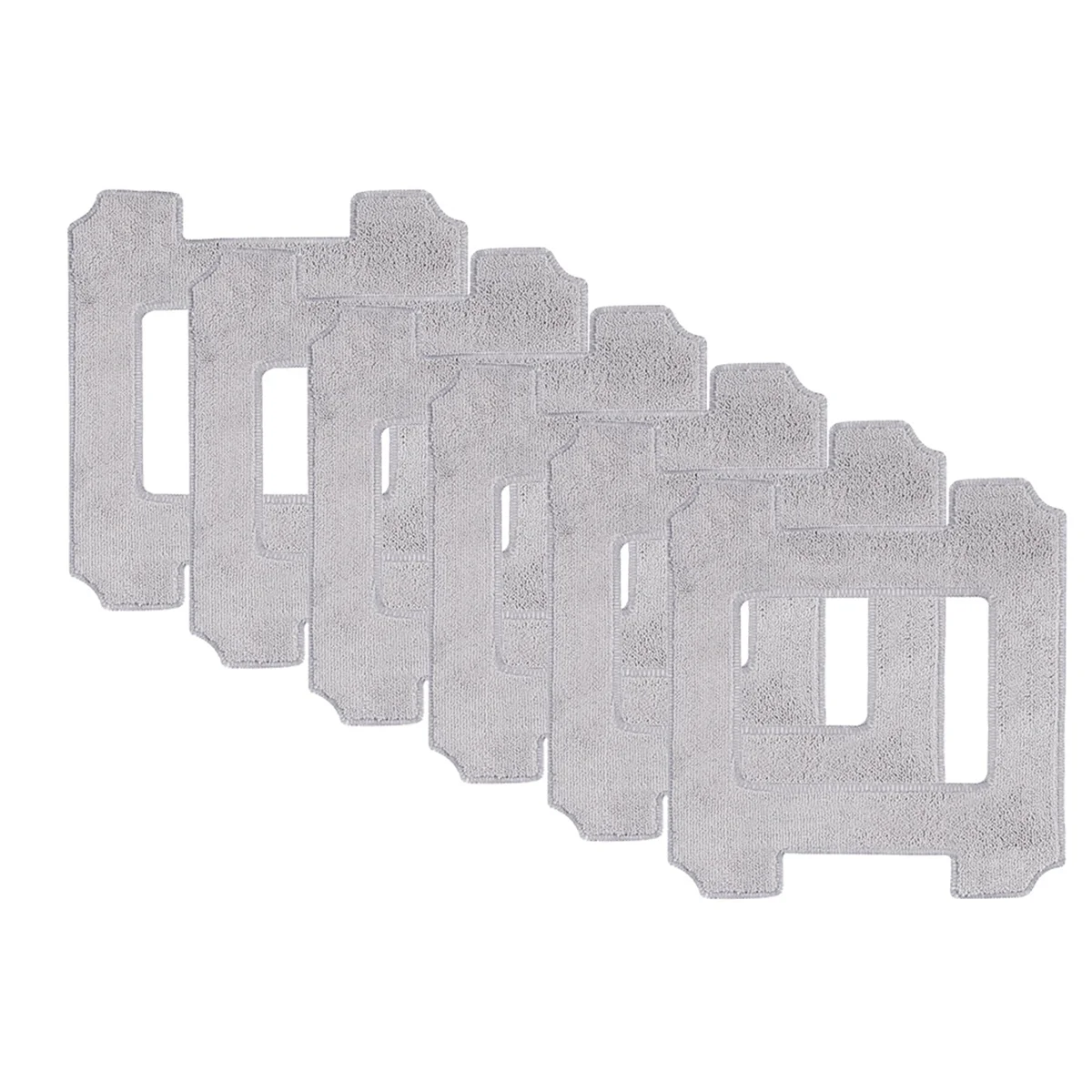 

A71P 6PCS for WINBOOT W2 / W2 OMNI Replacement Parts Accessories Microfiber Mop Pad Cloth