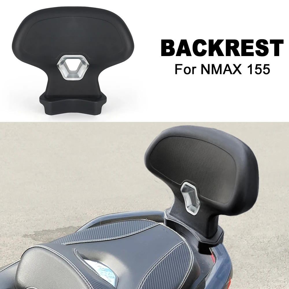 For Yamaha N-max 155 Nmax 155 Nmax155 N-max155 2020-2024 2023 2022 Motorcycle Rear Passenger Seat Backrest Cushion Back Rest Pad