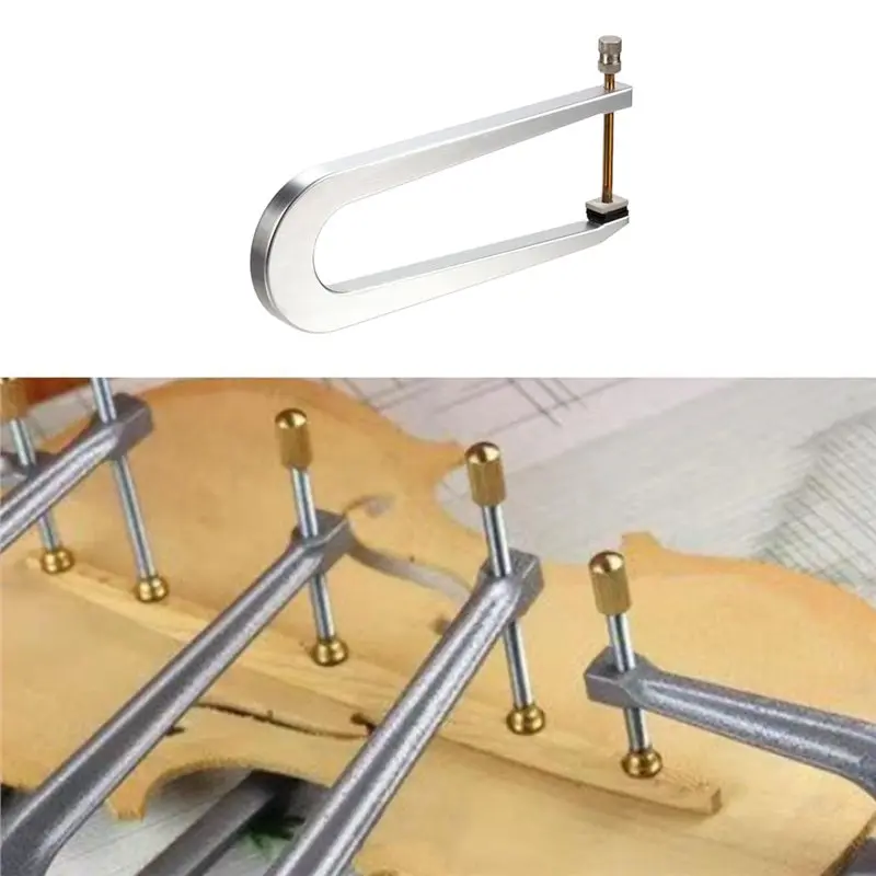 A99I-Edge Clamp Tool For Violin Bracing Clamp Repair Adjustable For Violin Viola Luthier Tools
