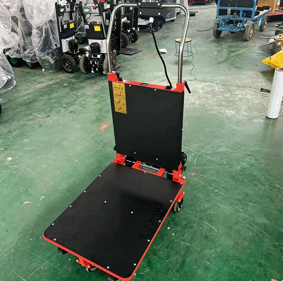 China Factory Customized Commercial Electric Hand Carts Stair Climber Crawler Stair Climbing Trolley Crawler Stair Climber