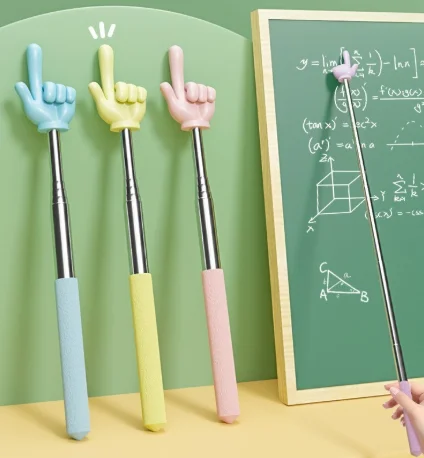 

Macaron Color Retractable Reading Pointer Stick, Handheld Teaching Pointer for Kids & Teachers