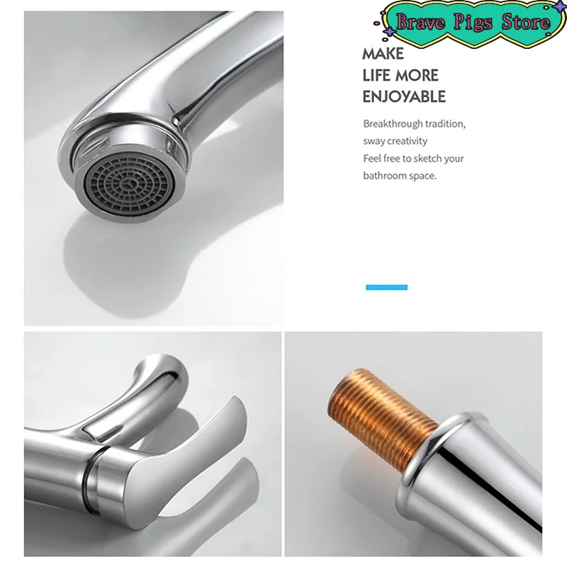 

1 шт., пластиковый стальной смеситель с одним отверстием, одинарный кран для холодной воды, пластиковый кран, одинарный бассейн для холодной воды, общественный туалет