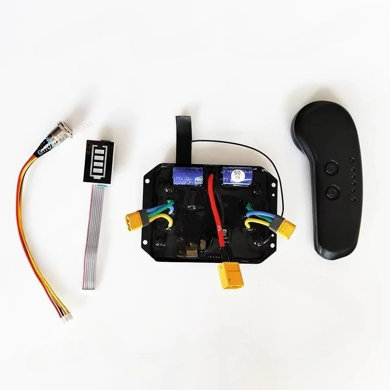 

Electric Four-wheel Skateboard Controller Electric Remote System, Electric Skateboard Wheel Hub Dual-drive 7S10S