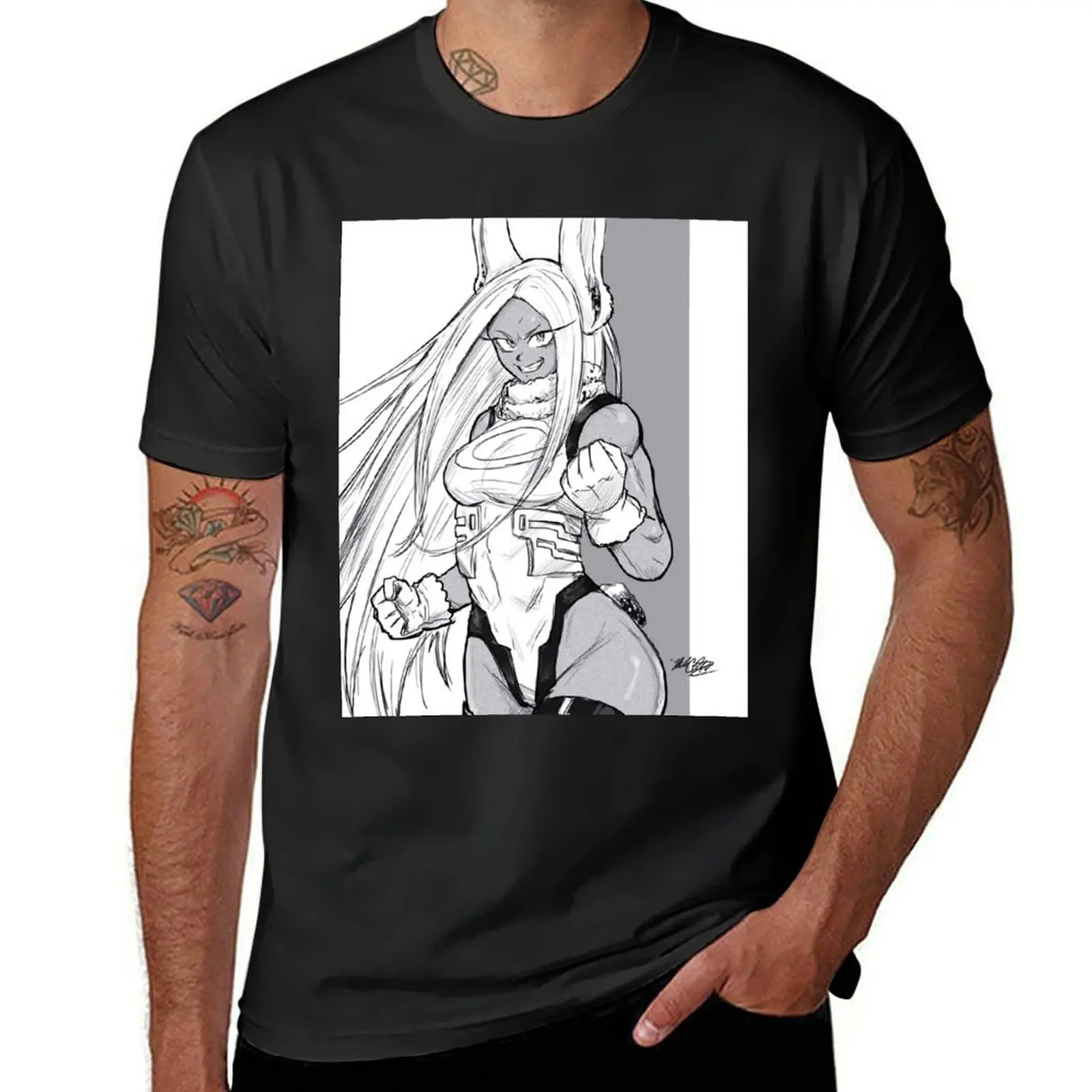 Miruko T-Shirt oversized for a boy sublime workout shirts for men