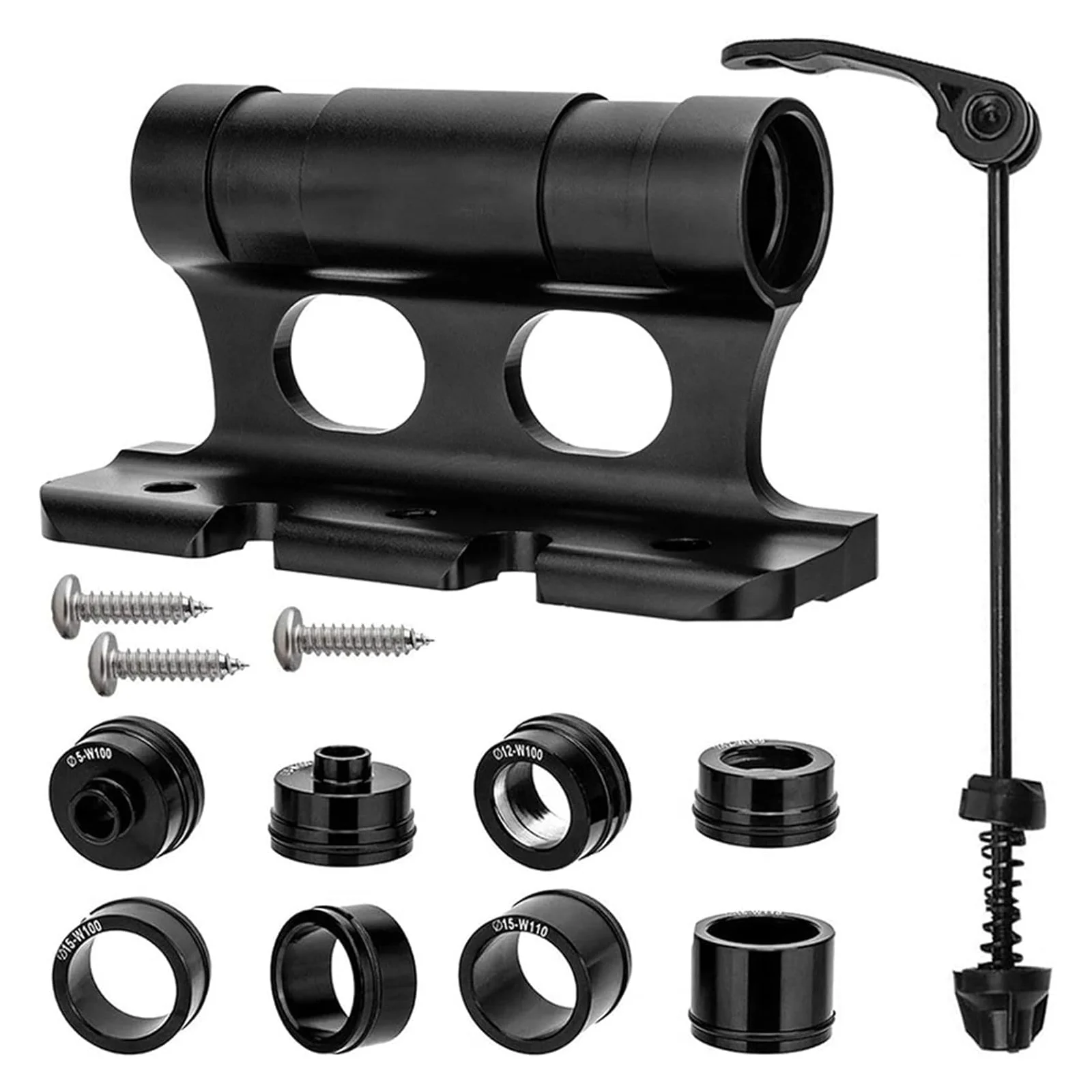 

Aluminum Alloy Bicycle Fork Mount, Quick Release Bike Fork Block for Car Truck Bed, Bike Transport Rack
