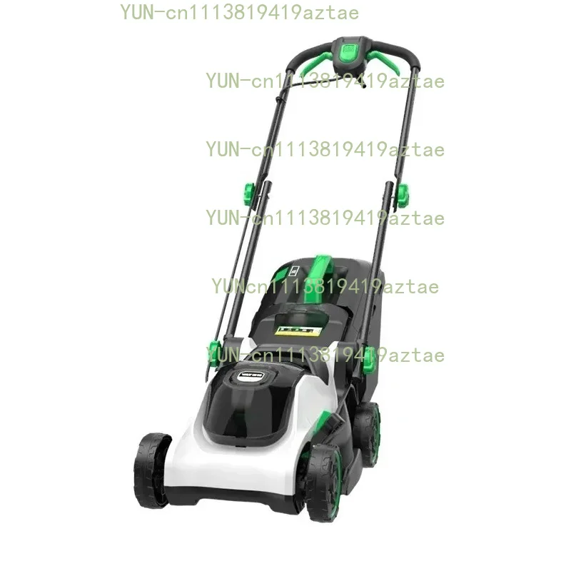 Stable 20V Rechargeable Lithium Battery Cordless Hand Push Lawn Trimmer Lawn Mower with 35mm Adjustable