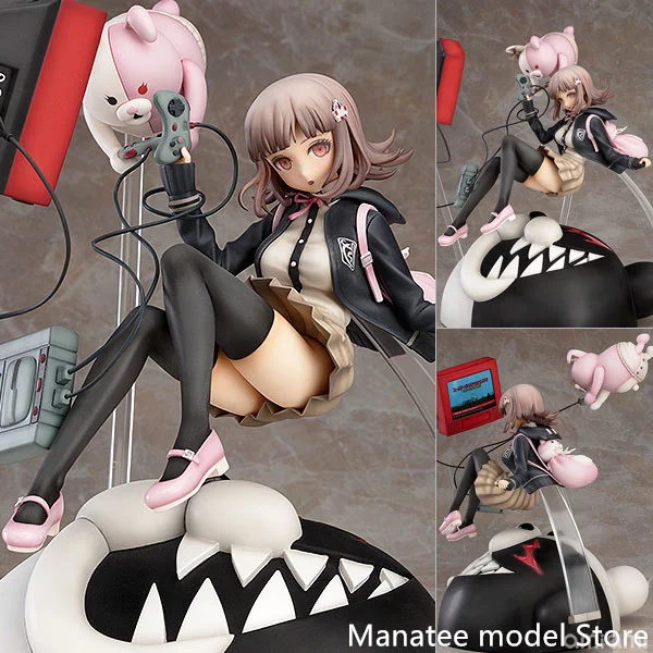 

In Stock Phat Original Danganronpa 2: Goodbye Despair Chiaki Nanami 1/8 PVC Action Figure Anime Model Toys Collection Doll Gift