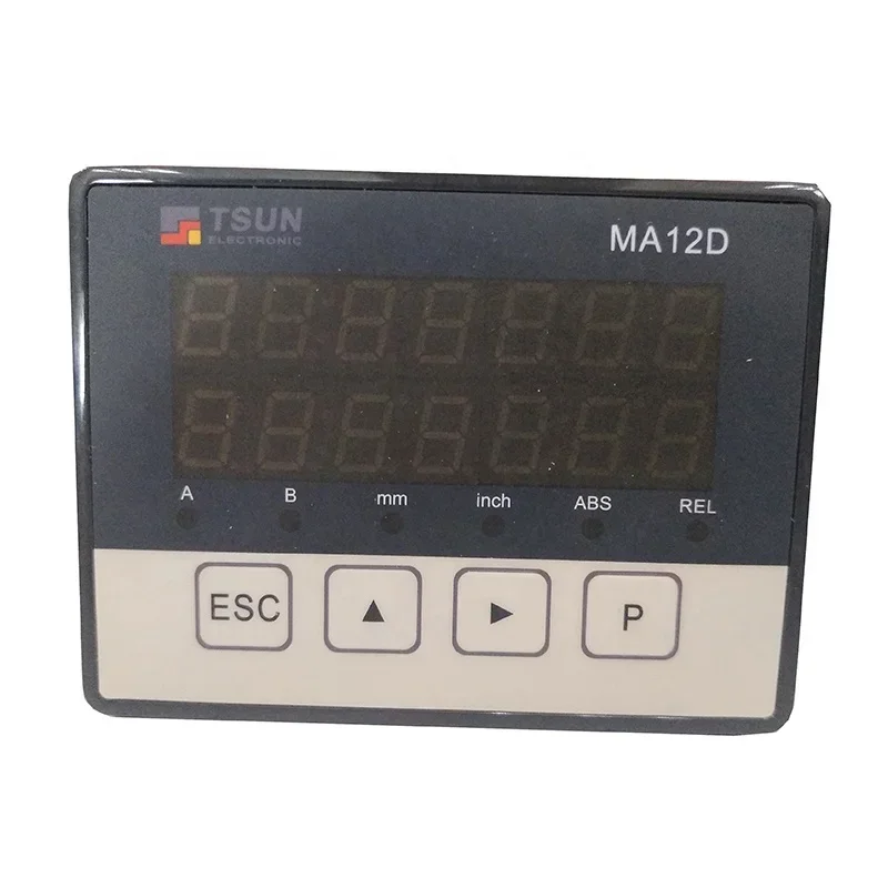 Tsun-MA12D Double Axis Double Induction Head Double Display Digital Display Meter for Wood Processing