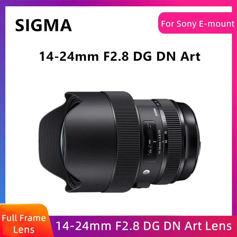 

Sigma 14-24mm F2.8 DG DN Art Full Frame Mirrorless Camera Wide Angle Zoom Large Aperture Lens For Sony A7 A7S A7R III IV Camera