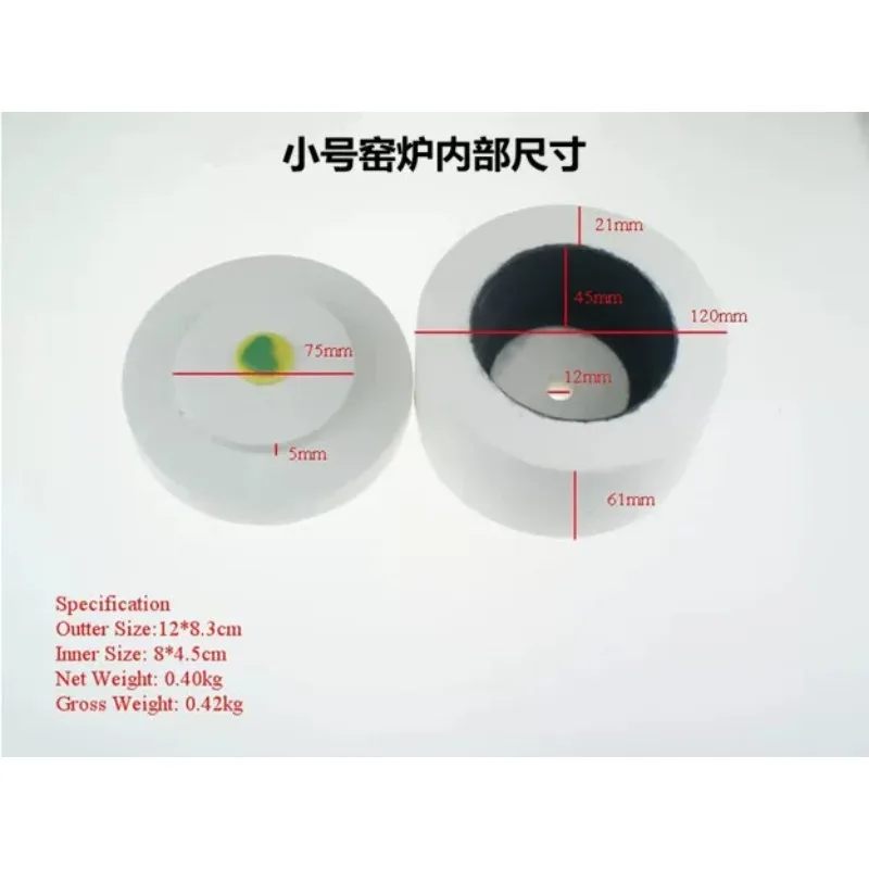Professional Microwave Kiln for Glass Fusing, DIY Glass Melting Kiln for Handmade Jewelry Making