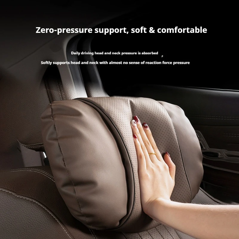 Car Seat Headrest Neck Pillow Cushion Breathable Protect Relieve Neck Fatigue For BMW E46 E90 E60 F30 F10 F20 G20 E39 G30 E36