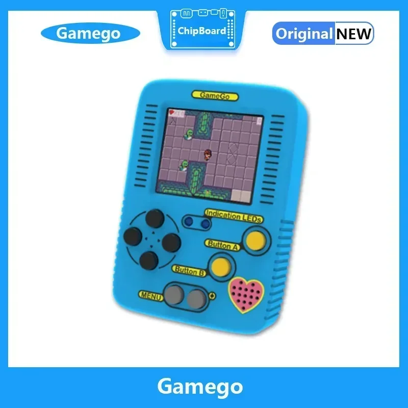 Imagem -02 - Gamego Console de Jogos Programável Programação Gráfica Crianças Escola Primária e Secundária Programação Brinquedos Auxiliares de Ensino