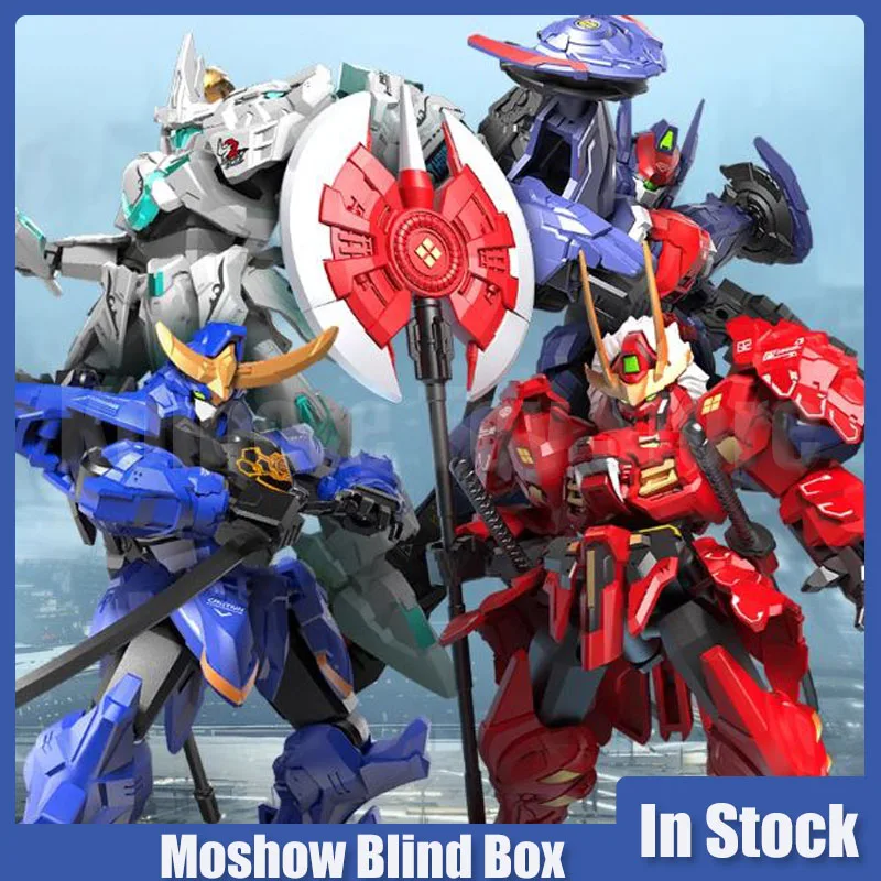 Moshow Blind Box Anime Figure Mct-E02 Action Figure Mct-J02 Mct-Ap02fa Figurine Mystery Boxes Robot Kits Models Collectible Toys