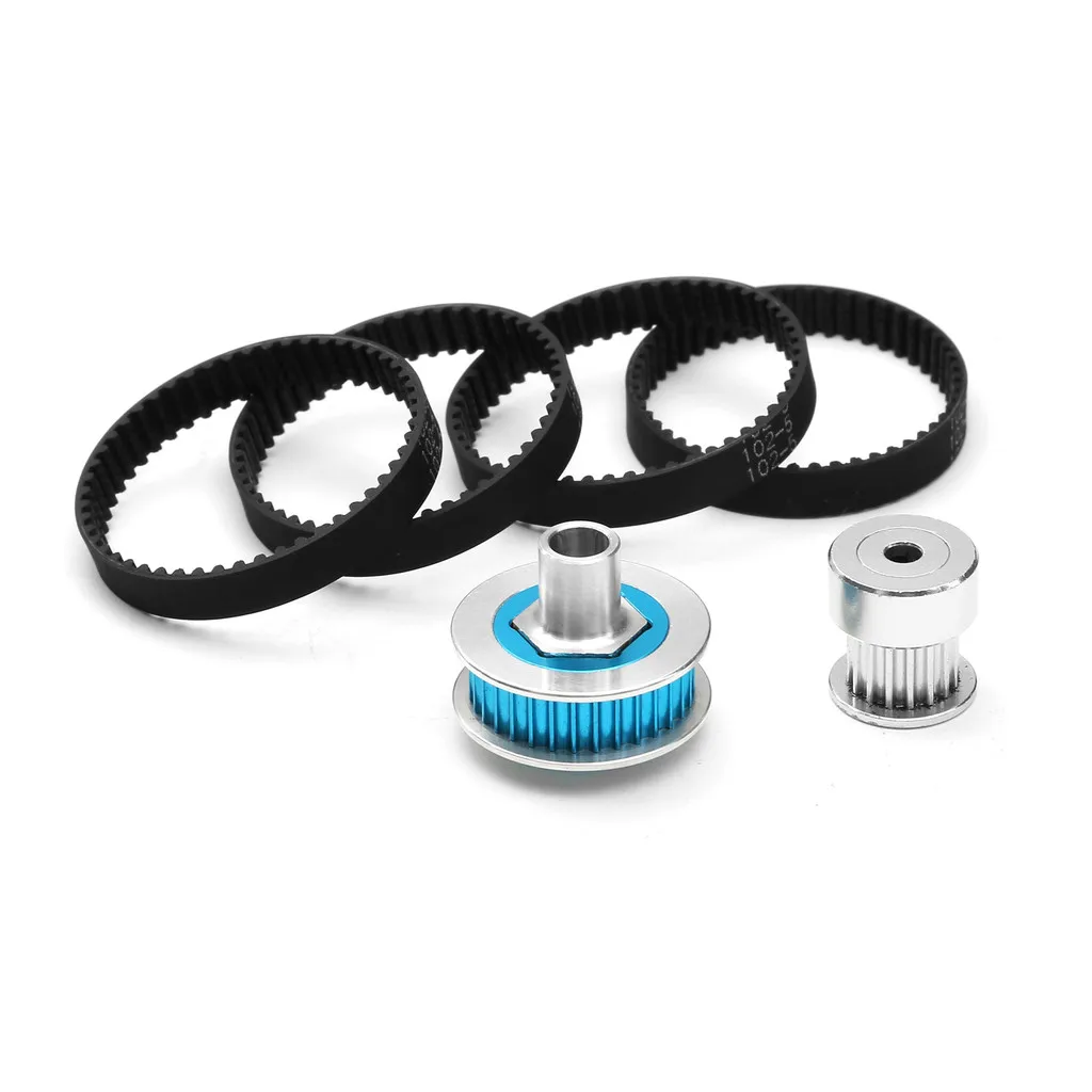TAMIYA TT02 16T 32T Belt Drive Gears Transmission System Low Noise DIY Modify Parts for Tamiya TT-02 1/10 RC Car