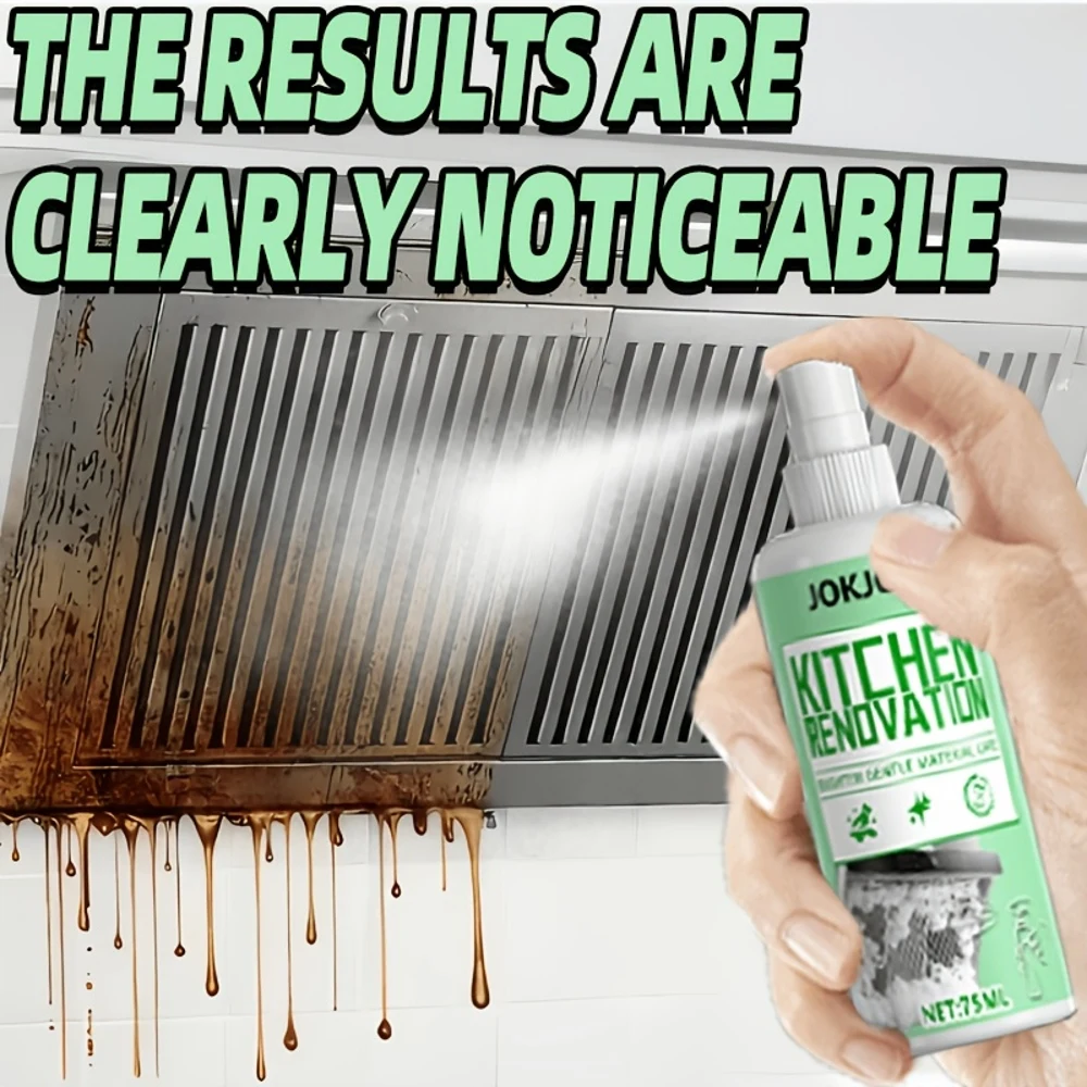 Kitchen Metal Restoration Tool: Removes Grease Stains, Restores Shine, Safe to Use, Comes with Accessories
